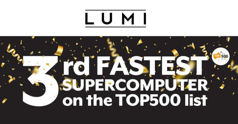 Europe has the 3rd fastest supercomputer in the world￼