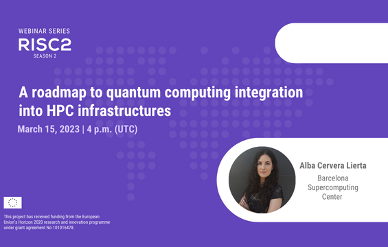 Webinar: A roadmap to quantum computing integration into HPC infrastructures