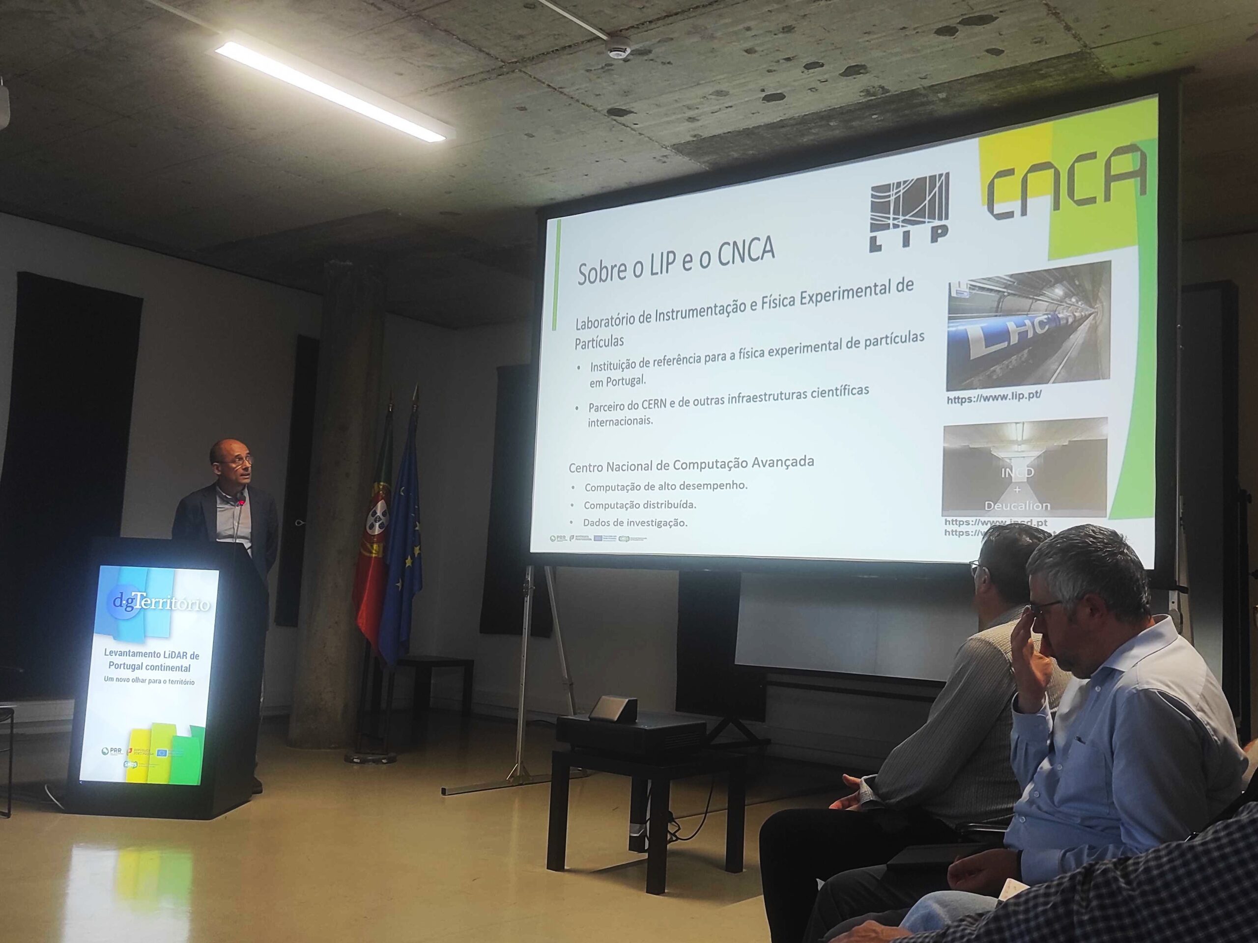 LIP e CNCA colaboram na infraestrutura digital de projeto nacional de levantamento LiDAR